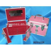 pink aluminum hairdressing case from China HZ11325